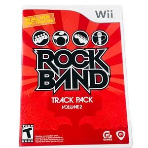 Nintendo Wii Rock Band Track Pack Volume 2 Video Game